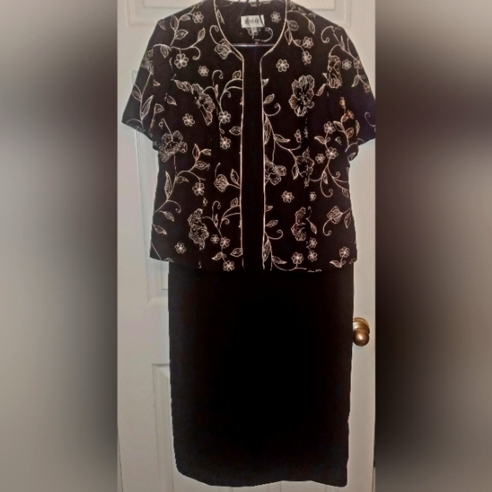 2 pc dress with jacket
